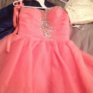Pink homecoming dress!