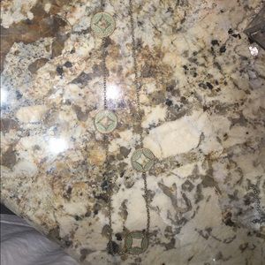 Long Turquoise & Gold necklace