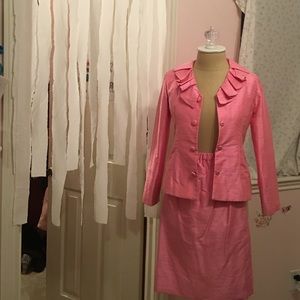 Pink pageant/interview suit!