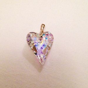 Swarovski Crystal Heart Pendant