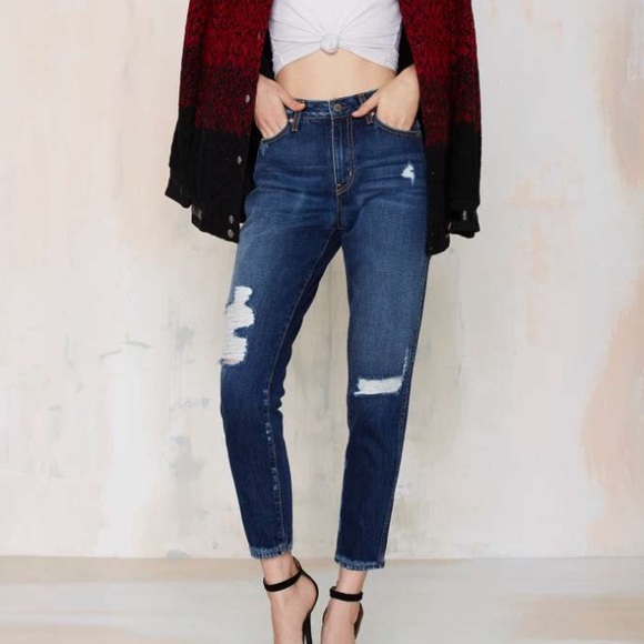 Nasty Gal High Waisted Jean
