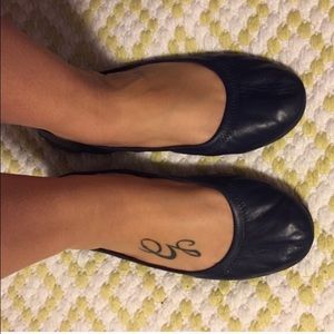 Navy Lucky Brand flats