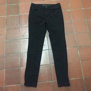 UNWORN Black Hi-Rise Super Stretch Jeans/Jeggings