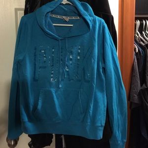 Large PINK Victoria's Secret sweatshirt