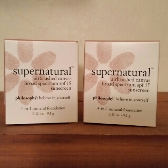 NIB Philosophy Supernatural 4 in 1 Mineral Foundat