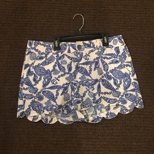 Scalloped Lilly Pulitzer Shorts!