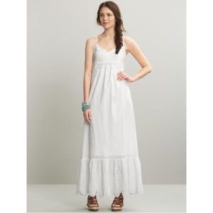 Banana Republic Eyelet maxi dress