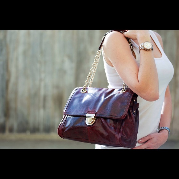 BANANA REPUBLIC Burgundy bag