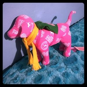 Victoria's Secret Pink Scarf/Backpack Dog