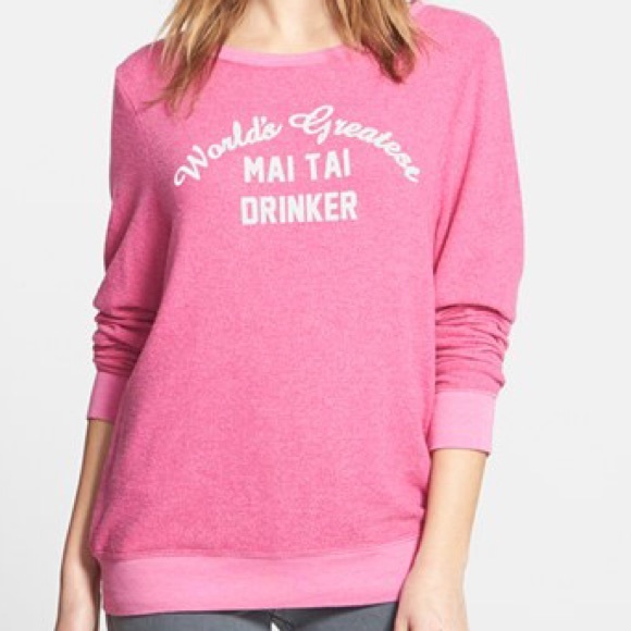 NEW Wildfox " World's Greatest Mai Tai Drinker" - Picture 1 of 2