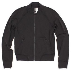 Lululemon black bomber jacket