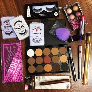 Makeup bundle high end and drugstore brands