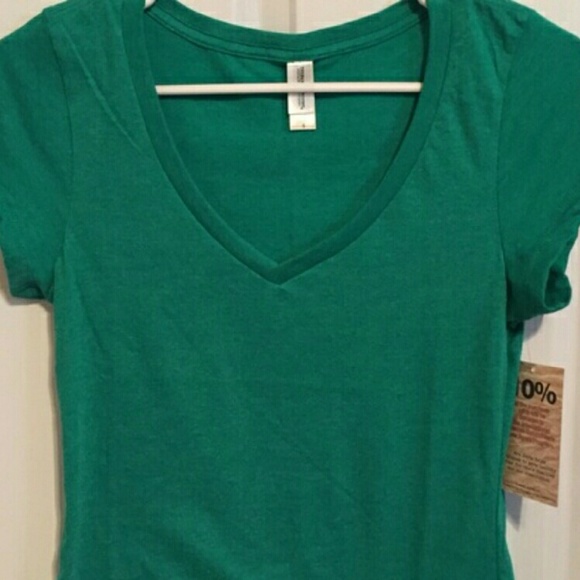 Threads for thought vneck tee - Picture 3 of 3