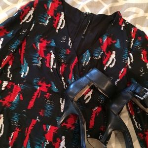Walter Baker Midcalf Print Dress