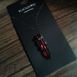 Long Dragon Crystal Necklace