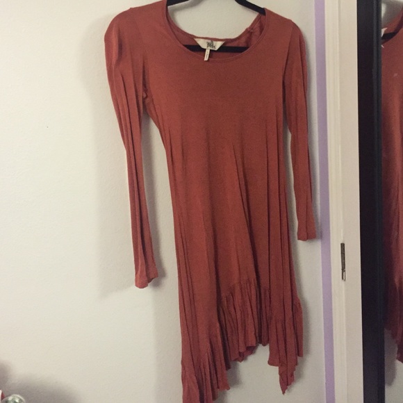 Burnt Orange Dress