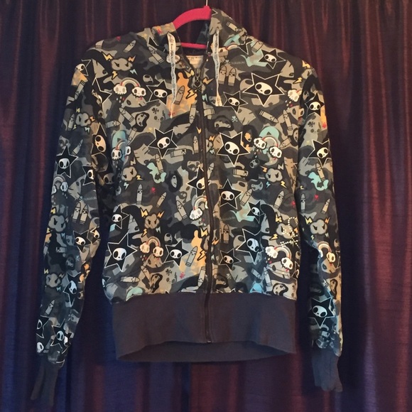 Tokidoki Zip Up hoodie