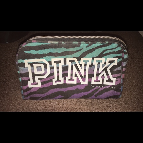 PINK makeup bag