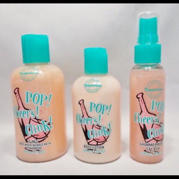 Bath & Body Works Temptations Pop Cheers Clink Set