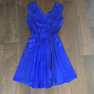 Cobalt blue dress (Aqua)