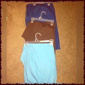 EUC Lot of 3 NURSING SCRUB PANTS