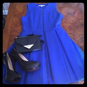Boston Proper Blue Dress