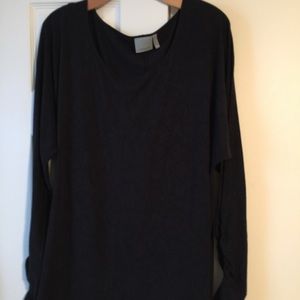 Long sleeve black comfortable Athleta top