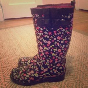 Capelli Flowered Rainboots
