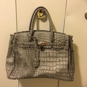 Birkin inspired hand bag