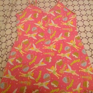 Tinker bell sleep top