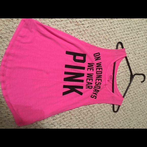 Victoria secret pink tank top basically brand new