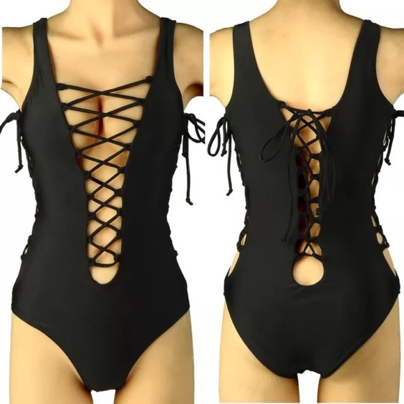 Sexy padded monokini one piece - Picture 2 of 3