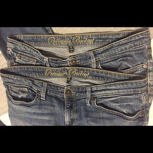 GAP Bootcut 14 32A ~ lot of 2 pairs of jeans