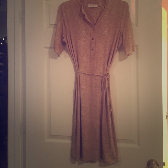 Calvin Klein leopard - beige.