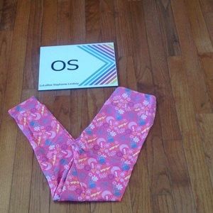 LuLaRoe OS one Size Leggings NEW UNICORN HTF