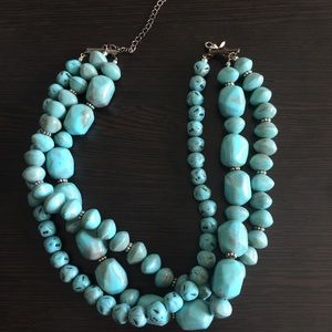 Turquoise Beaded Necklace