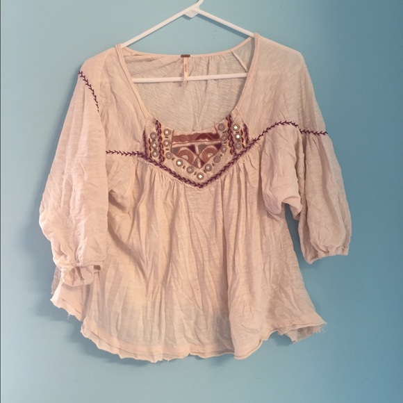Free People mirror shirt