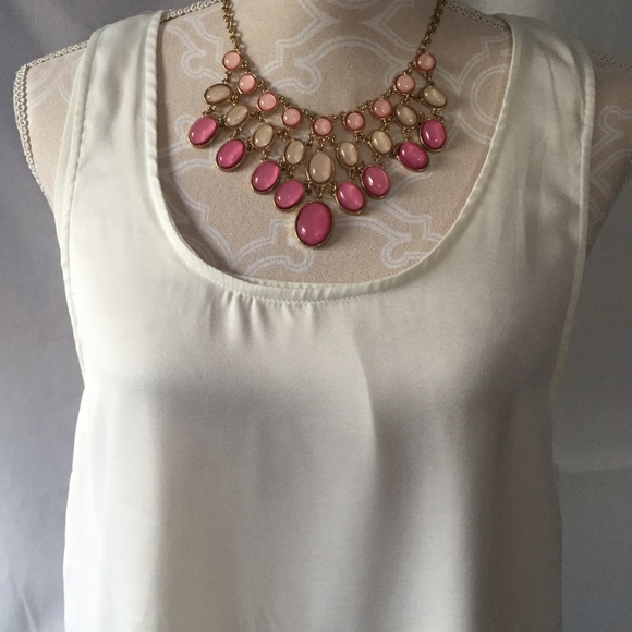 Guess scoop neck high low tank - Picture 2 of 4