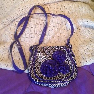 Vera Bradley Rosie Posie cross body