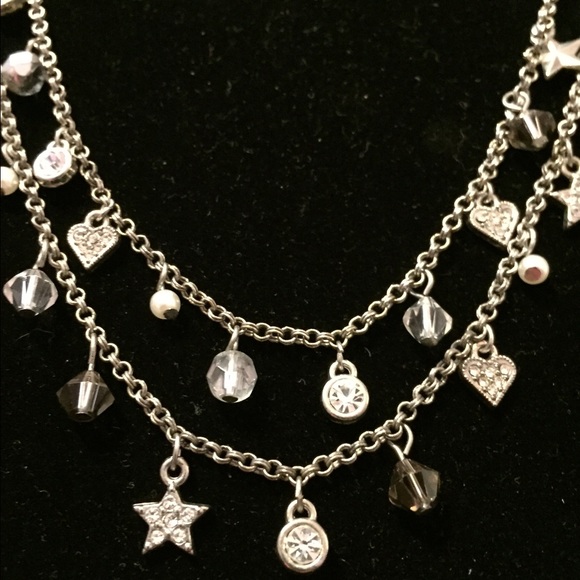 American Eagle silver necklace