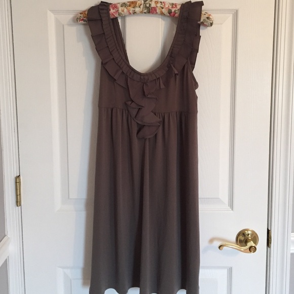 Pretty Ruffle Banana Republic Dress!