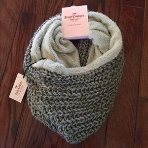 NWT Juicy Couture brand cowl scarf.