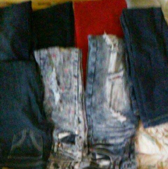 6 pair skinny jeans - Picture 1 of 1