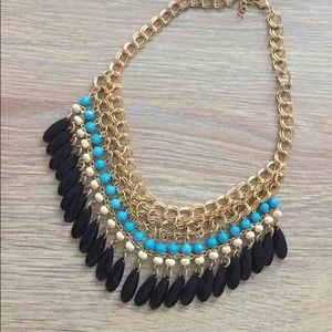 Waterdrop Bead Choker