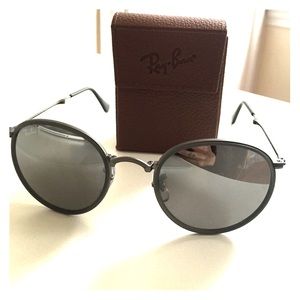 Ray-Ban Foldable Round Sunglasses