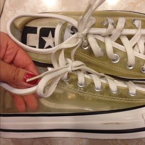 Unisex clear converse