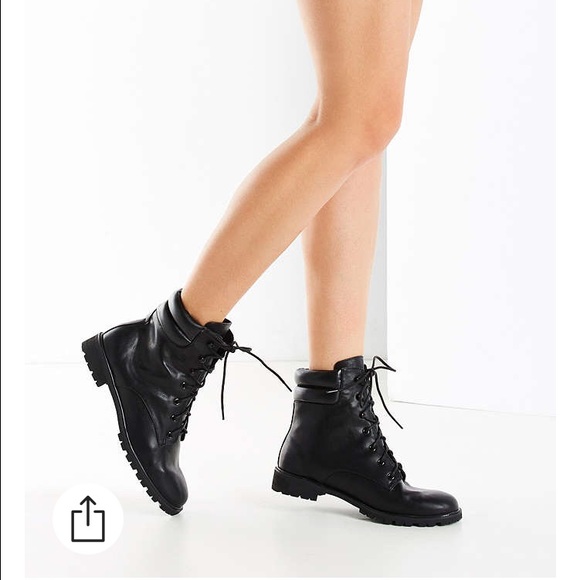 Brand new combat booties from Urban Outfitters