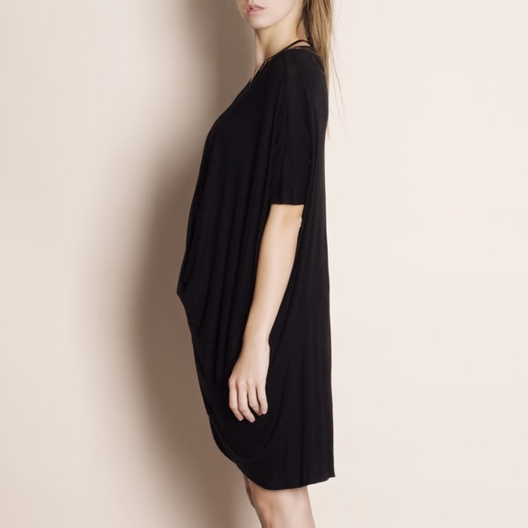 Faux Wrap Twist Front Top - Picture 2 of 4