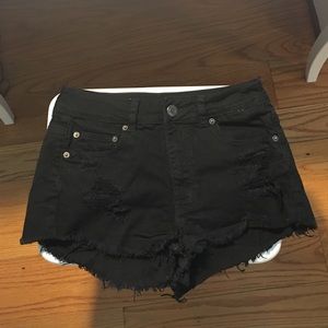 American eagle high waisted shorts