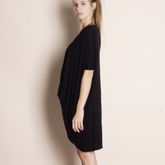 Faux Wrap Twist Front Top - Picture 3 of 4